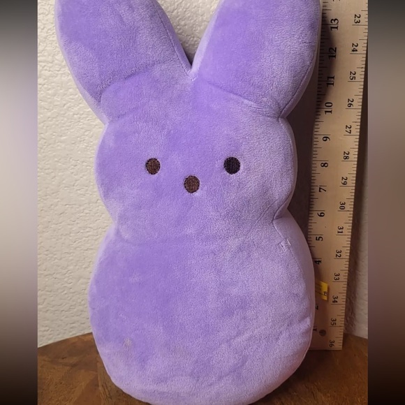 PEEPS Purple Bunny Plush - Picture 2 of 12